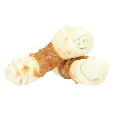 Pets Unlimited Chewy Bone with Chicken Large Dog Treats 2pcs -